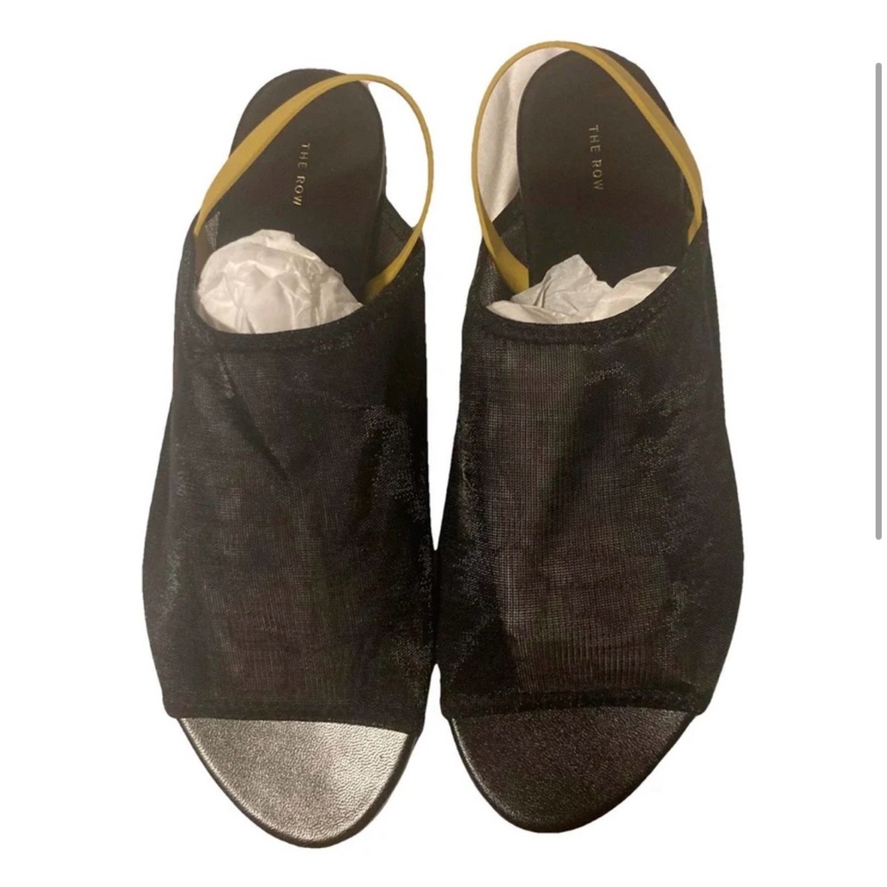 The Row mesh flat sandals